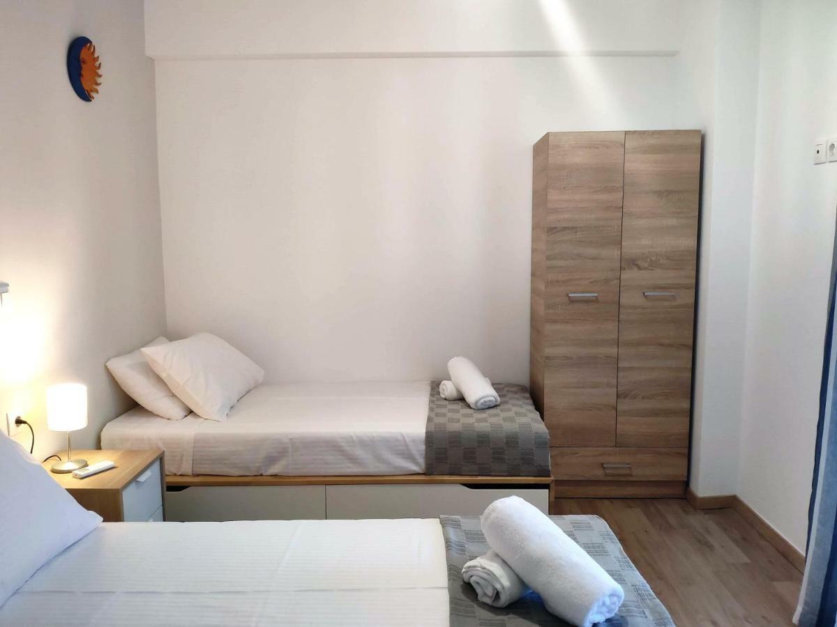 Makrýgialos Neva Apartments By The Beach מראה חיצוני תמונה