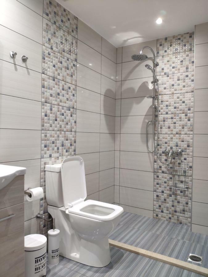 Makrýgialos Neva Apartments By The Beach מראה חיצוני תמונה