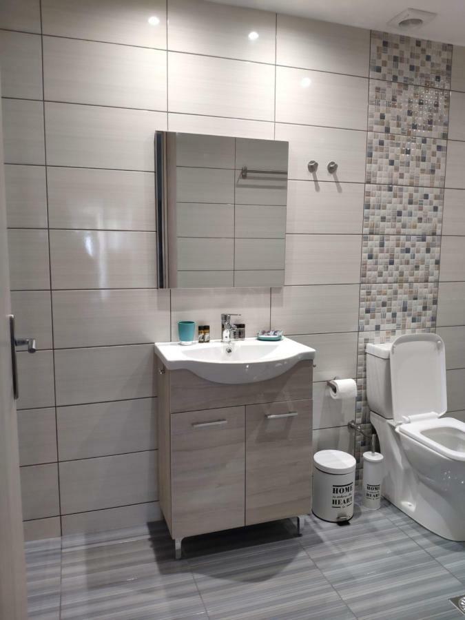 Makrýgialos Neva Apartments By The Beach מראה חיצוני תמונה