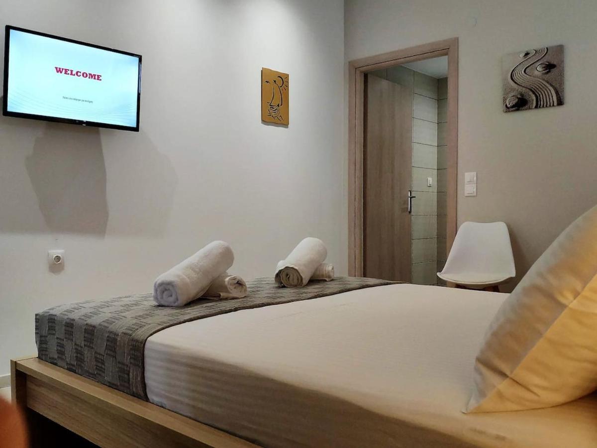 Makrýgialos Neva Apartments By The Beach מראה חיצוני תמונה